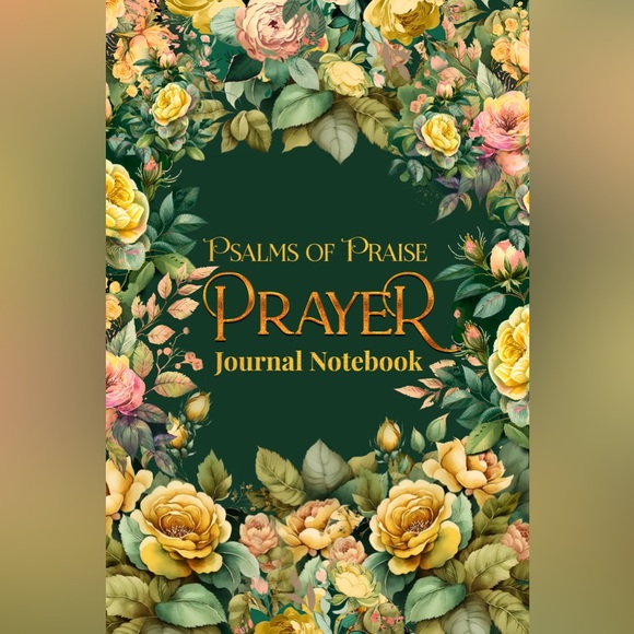 Psalms of Praise Prayer Journal Daily Writing Notebook - Picture 1 of 12